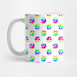 Rainbow Wolf Prints Mug